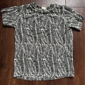 Kate Quinn Black and White Kids Shirt